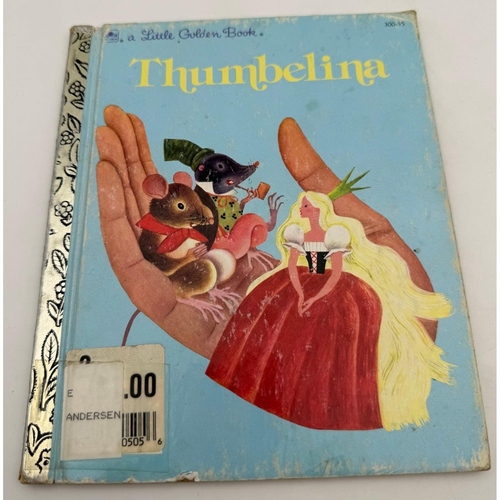 Thumbelina Little Golden Book Hans Christian Andersen Gustaf Tenggren 1981 Fair
